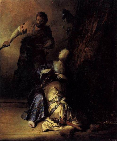 REMBRANDT Harmenszoon van Rijn Samson and Delilah oil painting image